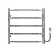 Электрический полотенцесушитель Deffi Трапеция П5 500х500 правое подключение хром C.TR.50.50.5.E.C.R.5