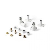 Комплект Теrma Vision All in One регулирующий трехосевой левый белый TGERVISILKS96