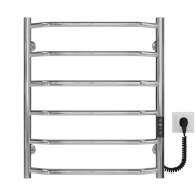 Электрический полотенцесушитель Deffi Трапеция П6 500х600 правое подключение JD03 хром C.TR.60.50.6.E.C.R.1