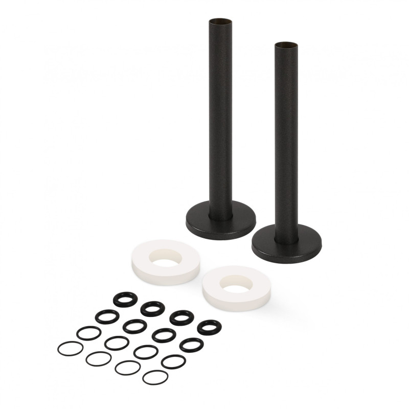 Комплект прихованого монтажу Теrma 160 мм антрацит TGPAN002