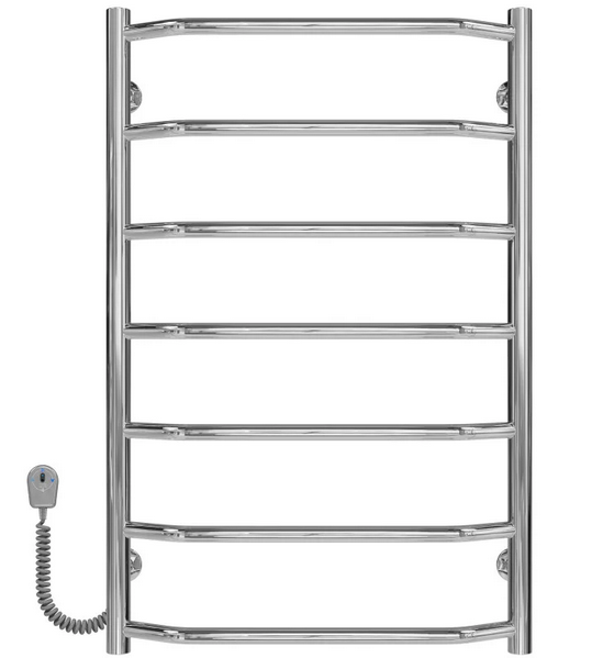 Электрический полотенцесушитель Deffi Трапеция П7 500х800 левое подключение хром C.TR.80.50.7.E.C.L.5
