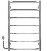 Электрический полотенцесушитель Deffi Трапеция П7 500х800 левое подключение хром C.TR.80.50.7.E.C.L.5