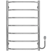 Электрический полотенцесушитель Deffi Трапеция П7 500х800 правое подключение хром C.TR.80.50.7.E.C.R.5