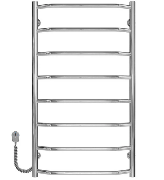 Электрический полотенцесушитель Deffi Трапеция П8 500х900 левое подключение хром C.TR.90.50.8.E.C.L.5