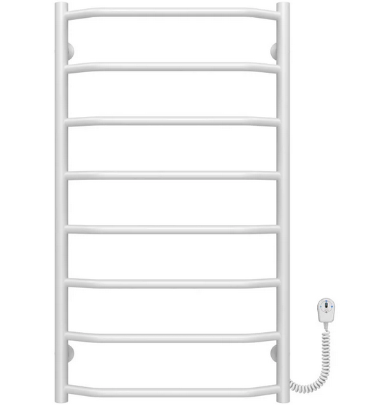 Электрический полотенцесушитель Deffi Трапеция П8 500х900 правое подключение белый C.TR.90.50.8.E.W.R.5