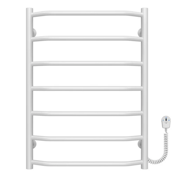 Электрический полотенцесушитель Deffi Трапеция П7 500х700 правое подключение белый C.TR.70.50.7.E.W.R.5