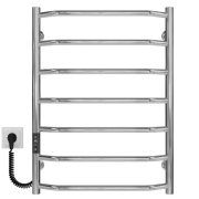 Электрический полотенцесушитель Deffi Трапеция П7 500х700 левое подключение JD03 хром C.TR.70.50.7.E.C.L.1