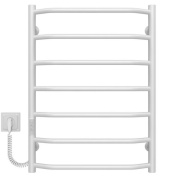 Электрический полотенцесушитель Deffi Трапеция П7 500х700 левое подключение WD03 белый C.TR.70.50.7.E.W.L.3