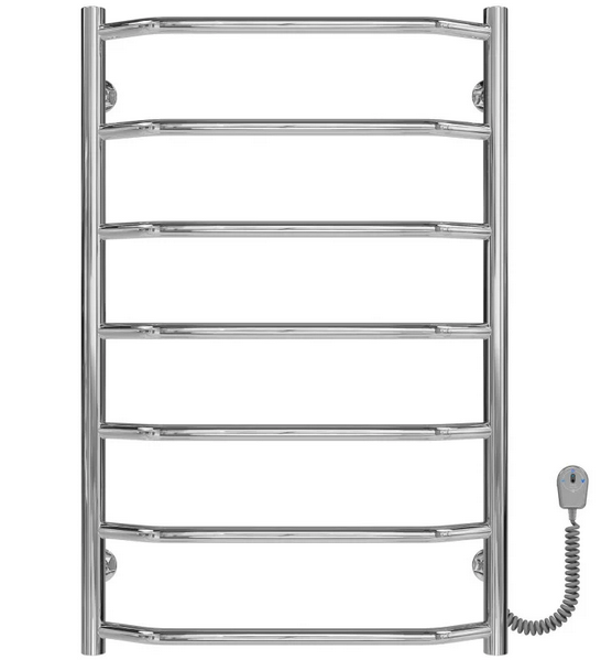 Электрический полотенцесушитель Deffi Трапеция П7 500х800 правое подключение хром C.TR.80.50.7.E.C.R.5