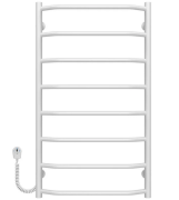 Электрический полотенцесушитель Deffi Трапеция П8 500х900 левое подключение белый C.TR.90.50.8.E.W.L.5