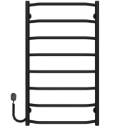 Электрический полотенцесушитель Deffi Трапеция П8 500х900 левое подключение черный C.TR.90.50.8.E.B.L.5