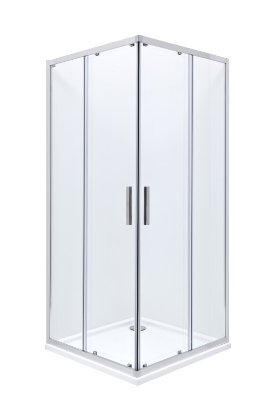 Душевой уголок Roca Town-N 90х90 см прозрачное стекло/профиль хром AMP2609012M