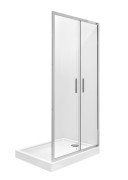 Душевая дверь Roca Town-N Bifold 90х195 см профиль хром/прозрачное стекло AMP2409012M