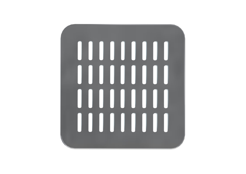 Кришка сифона для душового піддону Roca Terran нержавіюча сталь графіт A276467200