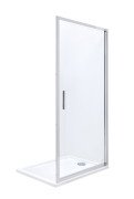 Душевая дверь Roca Town-N 90х195 см профиль хром/прозрачное стекло AMP2709012M