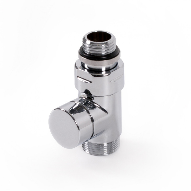 Вентиль Terma прямой запорный CYLINDER металл хром TGZOCR008