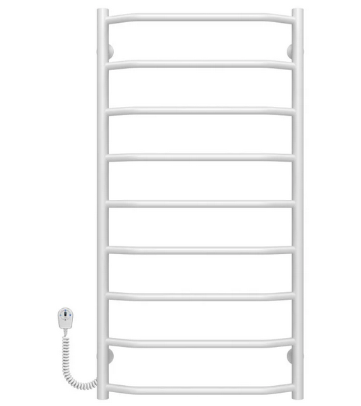 Электрический полотенцесушитель Deffi Трапеция П9 500х1000 левое подключение белый C.TR.100.50.9.E.W.L.5