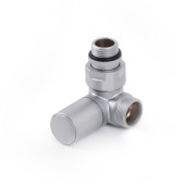 Вентиль Terma триосьовий регулюючий CYLINDER лівий метал сатин TGZRST002