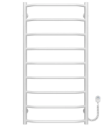 Электрический полотенцесушитель Deffi Трапеция П9 500х1000 правое подключение белый C.TR.100.50.9.E.W.R.5