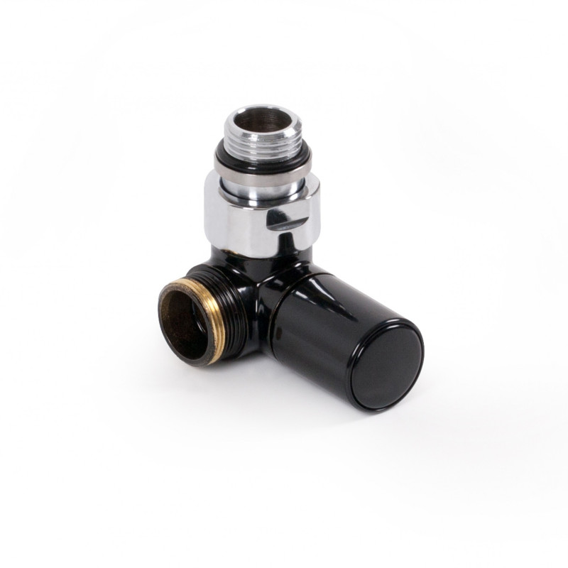 Вентиль Terma трехосевой регулирующий CYLINDER правый металл черный TGZRCZ003