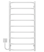 Электрический полотенцесушитель Deffi Трапеция П9 500х1000 левое подключение WD03 белый C.TR.100.50.9.E.W.L.3