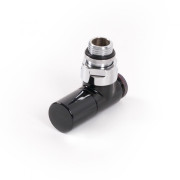 Вентиль Terma регулирующий угловой CYLINDER металл черный TGZRCZ001