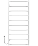 Электрический полотенцесушитель Deffi Трапеция П10 500х1100 левое подключение белый C.TR.110.50.10.E.W.L.5