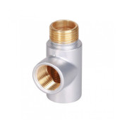 Тройник Terma металл сатин WRT1C2SMA