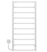 Электрический полотенцесушитель Deffi Трапеция П10 500х1100 левое подключение WD03 белый C.TR.110.50.10.E.W.L.3