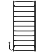 Электрический полотенцесушитель Deffi Трапеция П11 500х1200 левое подключение черный C.TR.120.50.11.E.B.L.5
