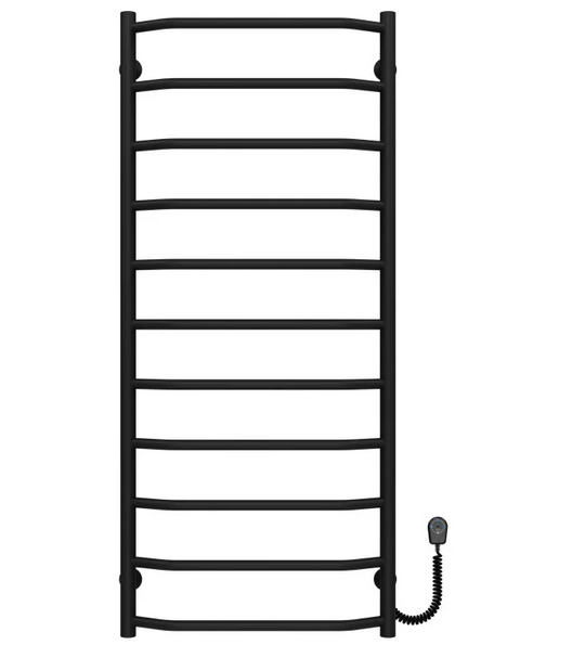 Электрический полотенцесушитель Deffi Трапеция П11 500х1200 правое подключение черный C.TR.120.50.11.E.B.R.5