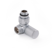 Вентиль Terma трехосевой регулирующий CYLINDER правый металл сатин TGZRST004