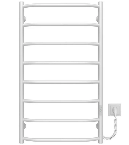 Електрична сушарка для рушників Deffi Трапеція П8 500х900 праве підключення WD03 білий C.TR.90.50.8.E.W.R.3