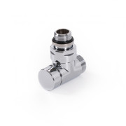 Вентиль Terma запірний кутовий CYLINDER метал хром TGZOCR013