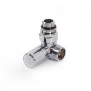 Вентиль Terma триосьовий регулюючий CYLINDER лівий метал хром TGZRCR002