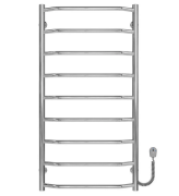 Электрический полотенцесушитель Deffi Трапеция П9 500х1000 правое подключение хром C.TR.100.50.9.E.C.R.5