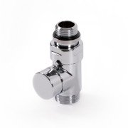 Вентиль Terma прямий запірний CYLINDER метал хром TGZOCR008