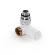 Вентиль Terma трехосевой регулирующий CYLINDER правый металл белый TGZRBI004