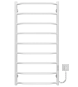 Электрический полотенцесушитель Deffi Трапеция П9 500х1000 правое подключение WD03 белый C.TR.100.50.9.E.W.R.3