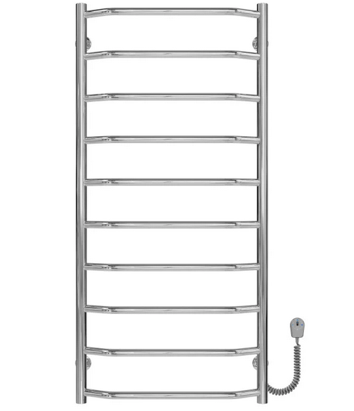 Електрична сушарка для рушників Deffi Трапеція П10 500х1100 праве підключення хром C.TR.110.50.10.E.C.R.5