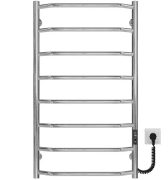 Електрична сушарка для рушників Deffi Трапеція П8 500х900 праве підключення JD03 хром C.TR.90.50.8.E.C.R.1