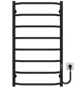 Электрический полотенцесушитель Deffi Трапеция П8 500х900 правое подключение JD03 черный C.TR.90.50.8.E.B.R.1