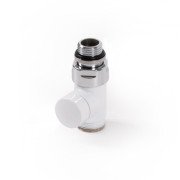 Вентиль Terma прямой запорный CYLINDER металл белый TGZOBI007