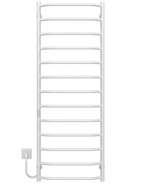 Електрична сушарка для рушників Deffi Трапеція П13 500х1400 ліве підключення WD03 білий C.TR.140.50.13.E.W.L.3