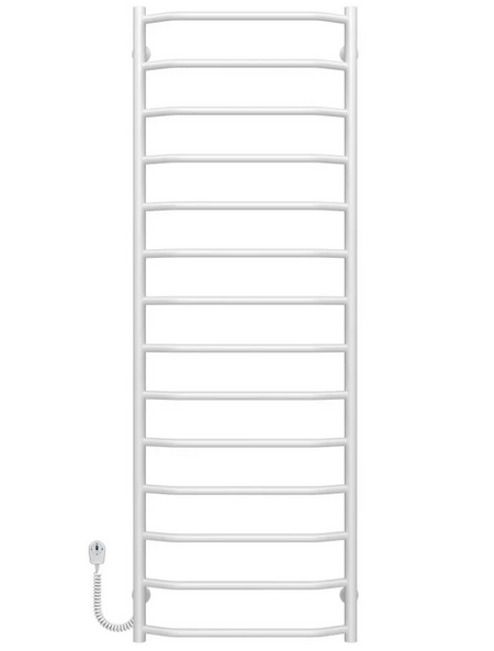 Электрический полотенцесушитель Deffi Трапеция П14 500х1500 левое подключение белый C.TR.150.50.14.E.W.L.5