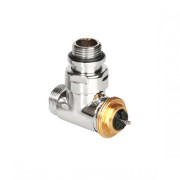 Вентиль Terma Cylinder термостатический угловой металл хром TGZTCR009