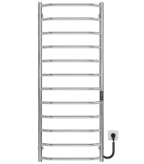 Электрический полотенцесушитель Deffi Трапеция П12 500х1300 правое подключение JD03 хром C.TR.130.50.12.E.C.R.1