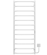 Электрический полотенцесушитель Deffi Трапеция П12 500х1300 правое подключение WD03 белый C.TR.130.50.12.E.W.R.3