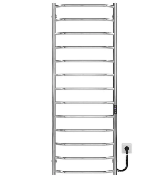 Электрический полотенцесушитель Deffi Трапеция П13 500х1400 правое подключение JD03 хром C.TR.140.50.13.E.C.R.1