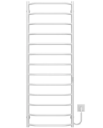 Электрический полотенцесушитель Deffi Трапеция П13 500х1400 правое подключение WD03 белый C.TR.140.50.13.E.W.R.3